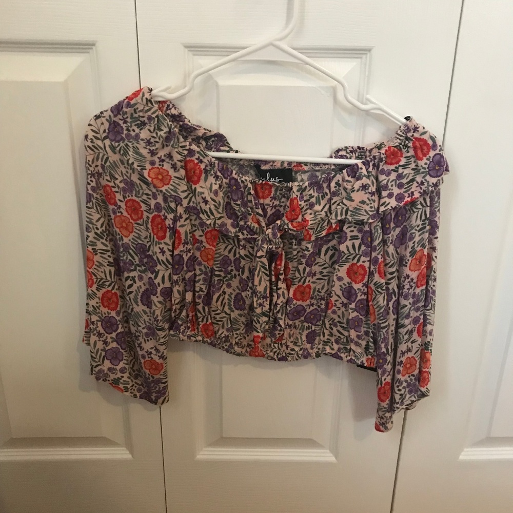 LuLu's two piece midi dress set
